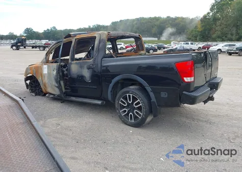 2010 Nissan Titan Pro-4X из США, поврежденный, VIN 1N6BA0EC3AN316194